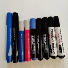 ホワイトボードマーカー　9本　まとめ売り