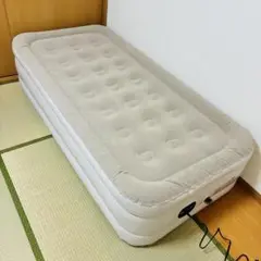 【動作確認済み】Fuuwa ふうわ 電動エアーベッド 収納バッグ付き　シングル