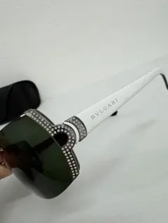 BVLGARI アストラーレ・サングラス ラインストーン ブルー - メルカリ