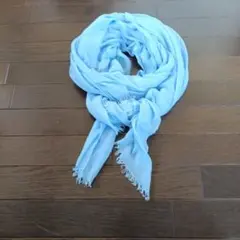 PLST水色大判ストール