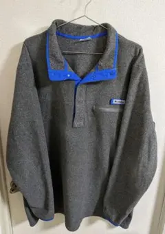 Columbia PFG フリース スナップT グレー XL