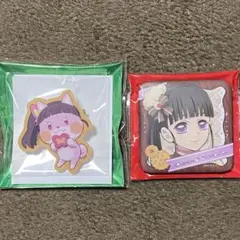 椿*◎様 バレンタイン2026 ギフト缶バッジ&アニマルクッキーバッジB 栗花落