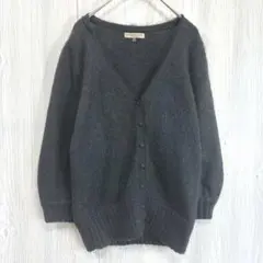 PROPORTION BODY DRESSING モヘヤ混 Vネックカーディガンのサムネイル