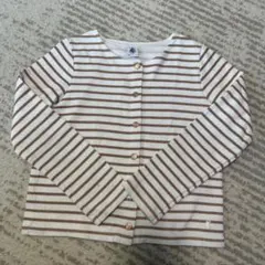 ★やや難あり プチバトー ラメカーディガン8ans 128cm★