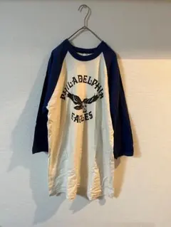 90sヴィンテージFRUIT OF THE LOOM 七分袖シャツ ゆるだぼのサムネイル
