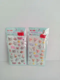 プクプクシール　トムとジェリーセット