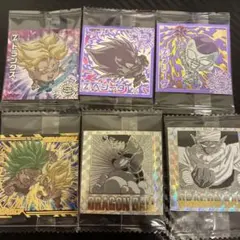 ドラゴンボール ホログラムシール 6枚セット