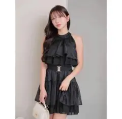 LIP SERVICE ボリュームティアードアメスリチュニック