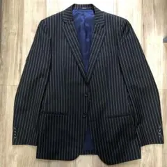 COMME CA ISM ストライプ柄 スーツジャケット M