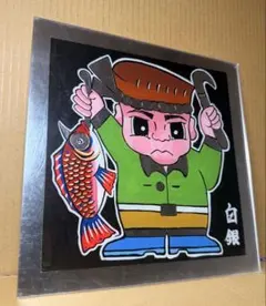 おんちゃん　中型ナンバーサイズ　白銀社 おんちゃんプレート中型ナンバーサイズ 白銀社 - メルカリ