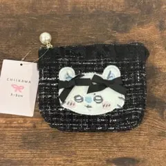 ちいかわ ツイードティッシュポーチ モモンガ