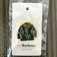 barbourピンバッジ