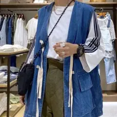 niko and... ニコアンド　 C-1風　デニムベスト