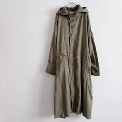 ローリーズファーム　スプリングコート　トレンチコート　アウター　上着　カーキ　Mのサムネイル