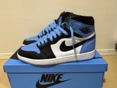 Nike Air Jordan 1 ユニバーシティーブルーハイカット スニーカー