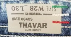 DIESEL THAVAR W28 L30 スリムスキニー