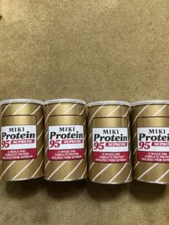MIKI Protein 95 Supreme 4缶セット格安 - メルカリ