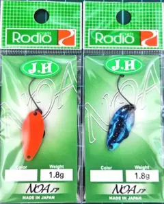 ロデオクラフト ノア1.8g 城峰オリカラ 2枚セット品のサムネイル