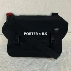 PORTER×ILSコラボ エルファイン ショルダーバッグ 希少 限定 A4可 PORTER×ILSコラボ エルファイン ショルダーバッグ 希少 限定 A4可