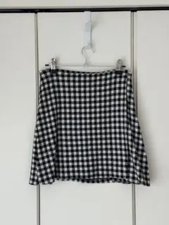 MANGO BASICS ギンガムチェック ミニスカートのサムネイル