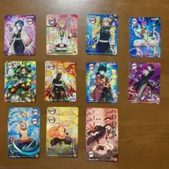 鬼滅の刃　キラキラシール　【 １１種・１５枚 】