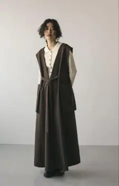 STYLEMIXER スタイルミキサー 2WAYディープVポケットワンピース S