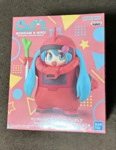 ガンダム 45周年 × 初音ミク フィギュア シャアザクぐるみ 初音ミクVer.