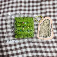 スクイーズ Tiantian 天天 リアルラーメン 乾麺 小サイズ 抹茶色 緑のサムネイル