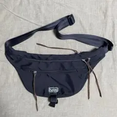 hobo ショルダーバッグ ブラック 黒 3ポケット