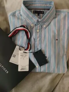 TOMMY HILFIGER ストライプシャツ 164　トミー　ヒルフィガー
