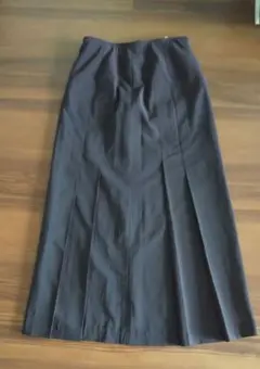 新春特価‼️黒 プリーツ ロングスカート ブラック