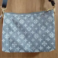 russet ラシット 【 三層仕様】ミニポシェット インディゴブルー 