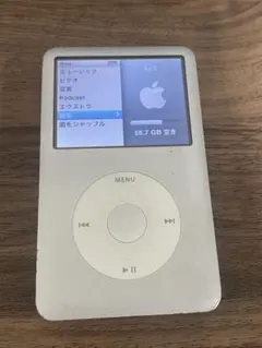 極美品 iPod classic A1238 80GB 新品バッテリー - メルカリ