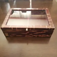 角館 桜樺細工 レトロ木製置時計 引き出し付き - メルカリ