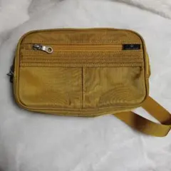 Samsonite ウエストポーチ からし色