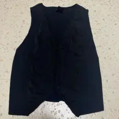 DOUBLE STANDARD CLOTHING ベスト ブラックのサムネイル