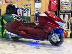 ヤマハマグザム250　SG17Jスーパートラップマフラー中古　レア希少 ヤマハマグザム250 SG17Jスーパートラップマフラー中古 レア希少