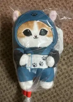 モフサンド 忍者にゃん/グリーン 全長約11.5cm