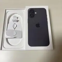 iPhone16 ブラック　空箱【箱のみ】のサムネイル