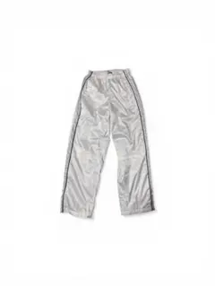 NIKE 00s ナイロンパンツ　シルバー　ホワイト　Y2K