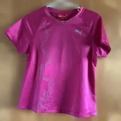 PUMA ピンク 半袖Tシャツ Lサイズ