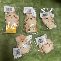 《新品、未開封》ちいかわうさぎだらけくじE賞、５種セット