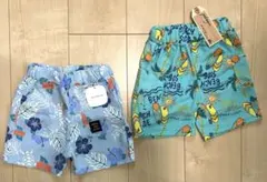 【新品タグ付き】子どもハーフパンツ 90 半ズボン 男の子 ベビー サーフ系