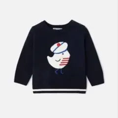 jacadi ネイビー ニットセーター 36M