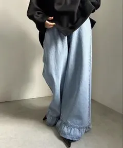 2025年最新】ruffle hem denimの人気アイテム - メルカリ 