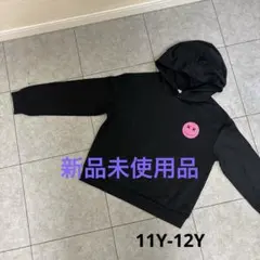 SHEIN パーカー ブラック 11-12Y