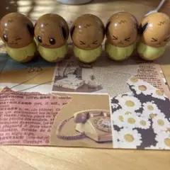 イーブイクーナッツフィギュアポケモン５個セットのサムネイル