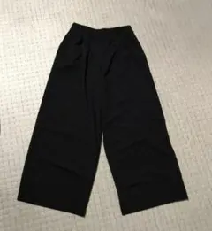 クレープジャージーストレートパンツ