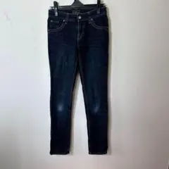 美品　エドウィンサムシング　ストレッチスリムスキニーデニムパンツ　ブルージーンズ