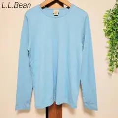 L.L.Bean エルエルビーン ロンTシャツ 長袖 水色